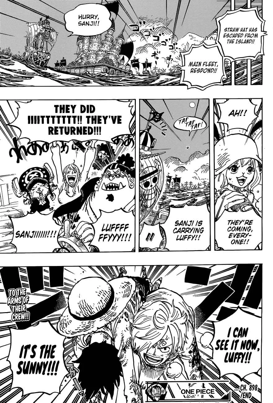 One Piece Chapter 898: We will definitely return – Page 14