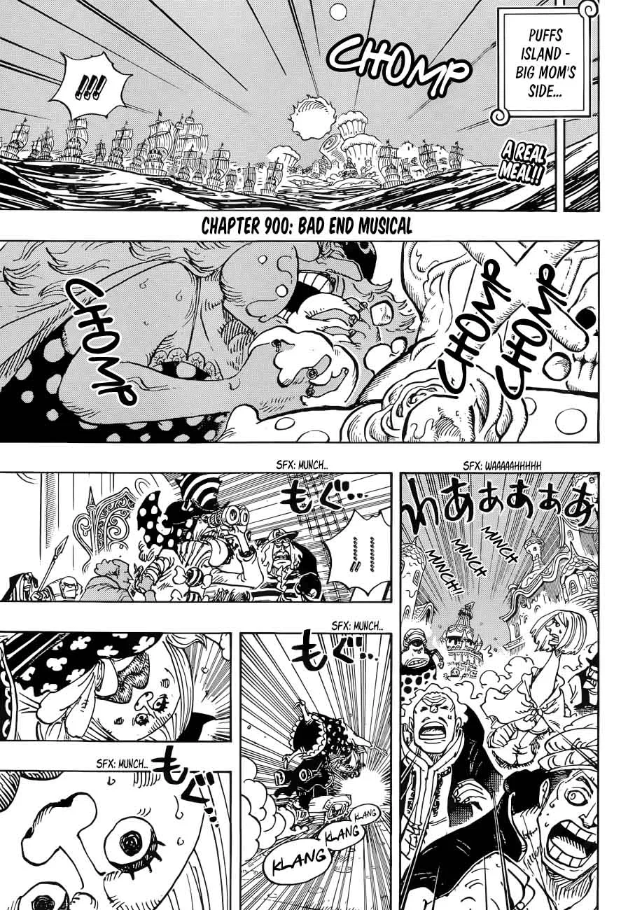 One Piece Chapter 900: Bad End Musical – Page 3