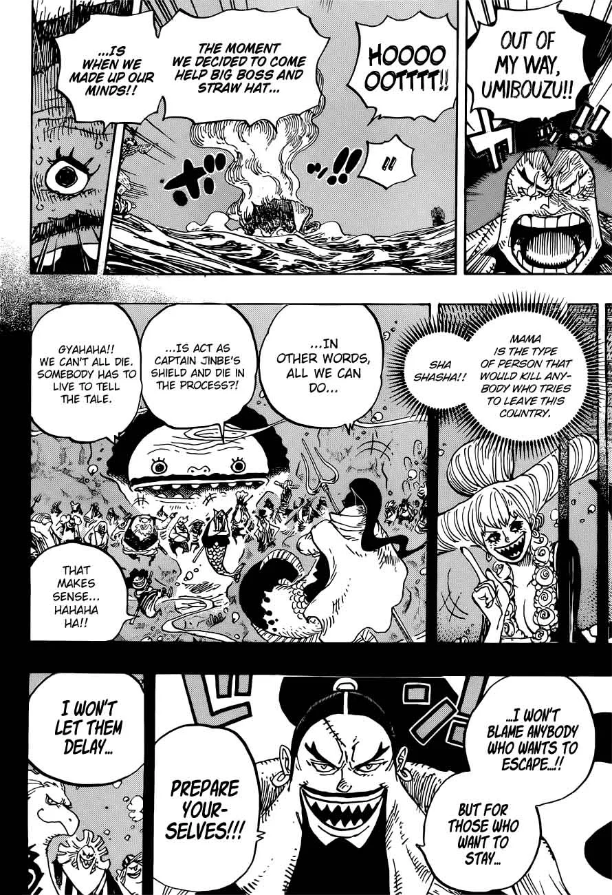 One Piece Chapter 901: Even if you Die, Dont Die!!! – Page 8