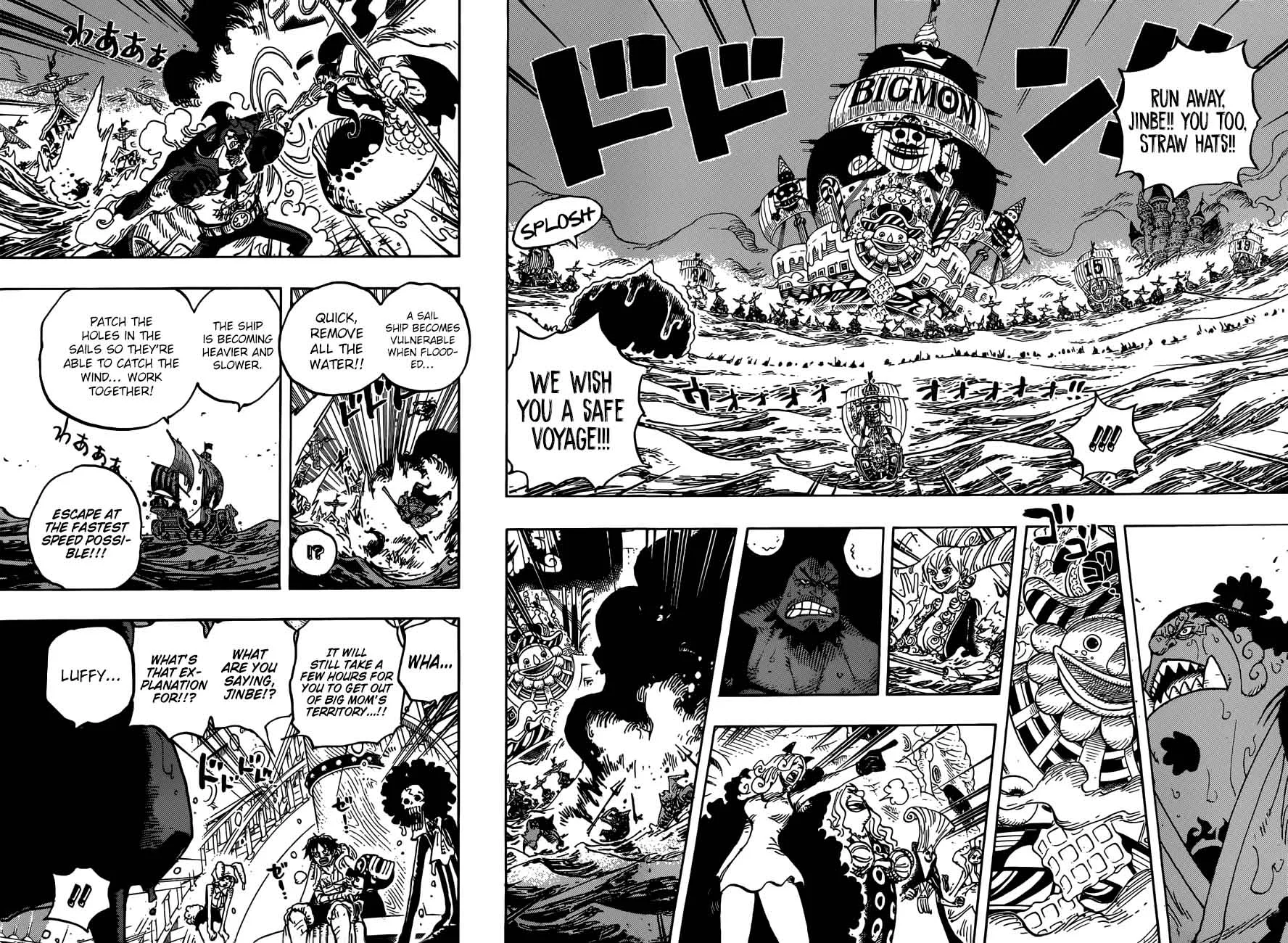 One Piece Chapter 901: Even if you Die, Dont Die!!! – Page 10