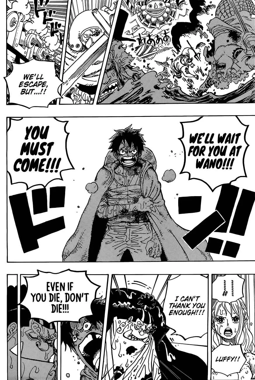 One Piece Chapter 901: Even if you Die, Dont Die!!! – Page 13