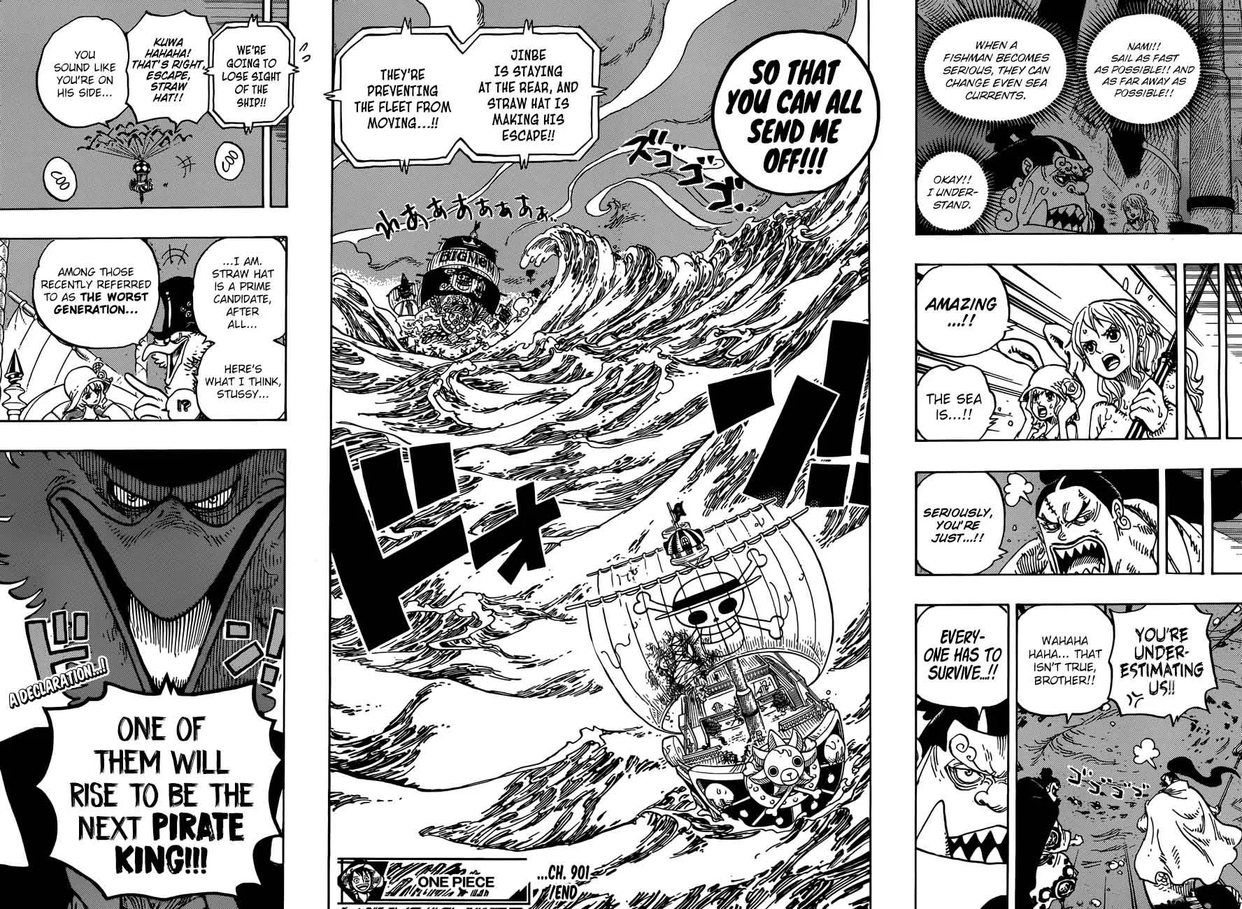 One Piece Chapter 901: Even if you Die, Dont Die!!! – Page 15