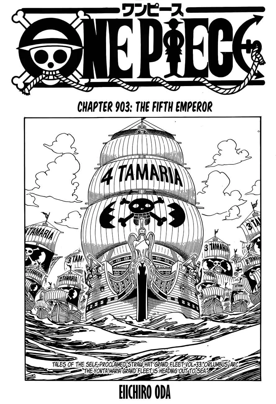 One Piece Chapter 903: The Fifth Emperor – Page 2