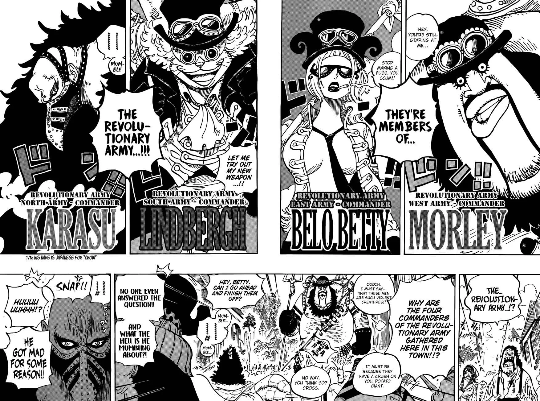 One Piece Chapter 904: The entrance of the revolutionary army commanders – Page 9