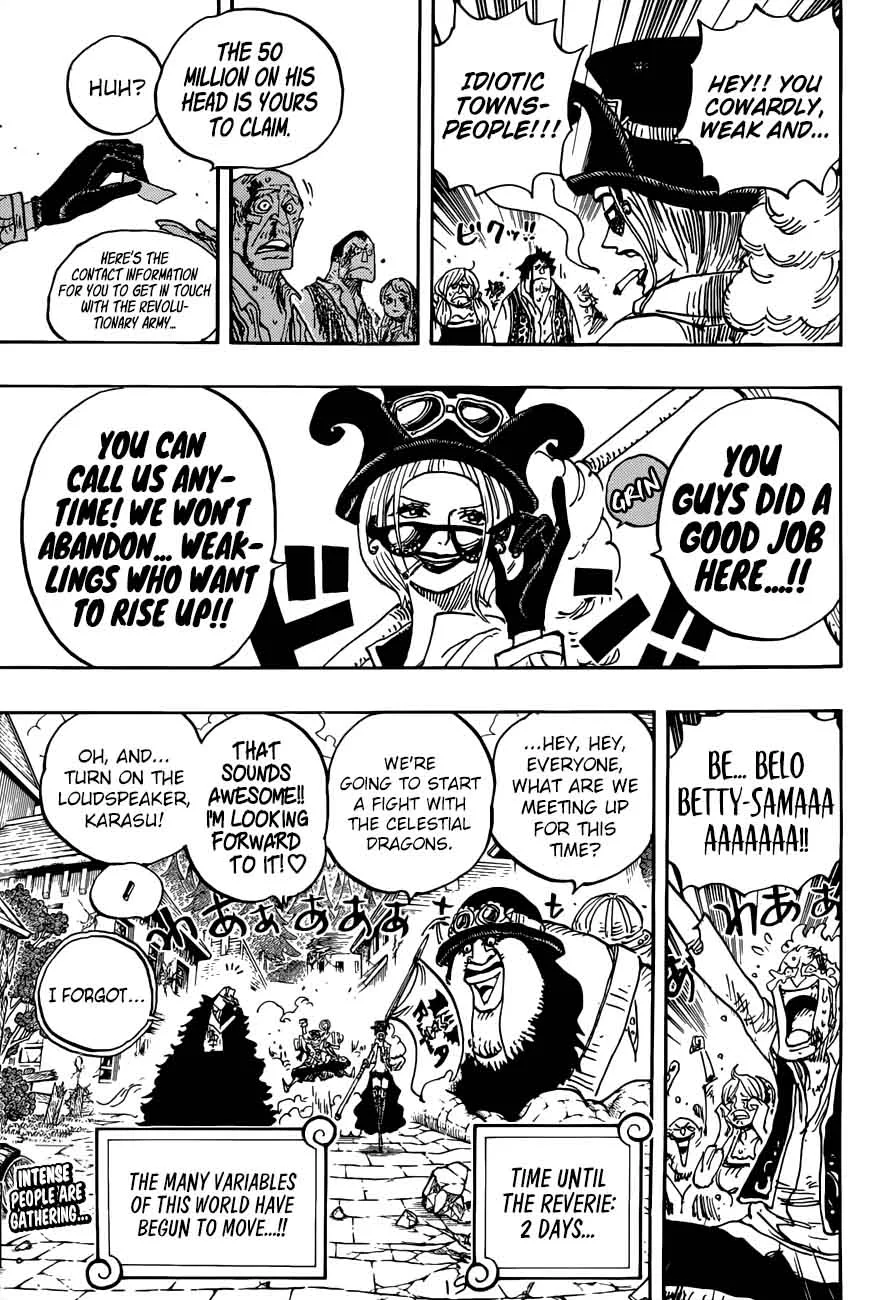 One Piece Chapter 904: The entrance of the revolutionary army commanders – Page 13