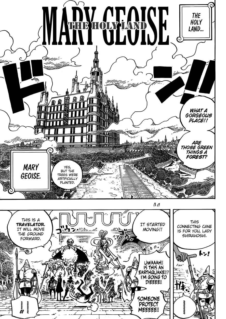 One Piece Chapter 906: The Holy Land Mary Geoiseby – Page 3
