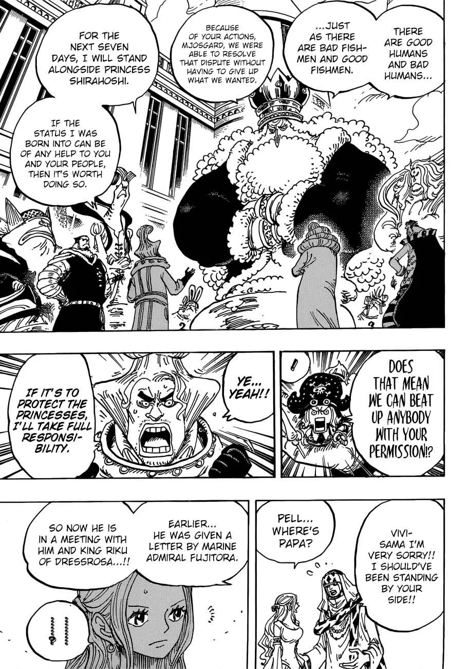 One Piece Chapter 908: The Reverie Begins – Page 3