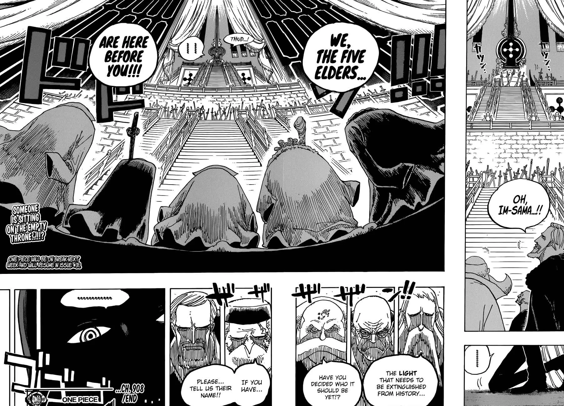 One Piece Chapter 908: The Reverie Begins – Page 14