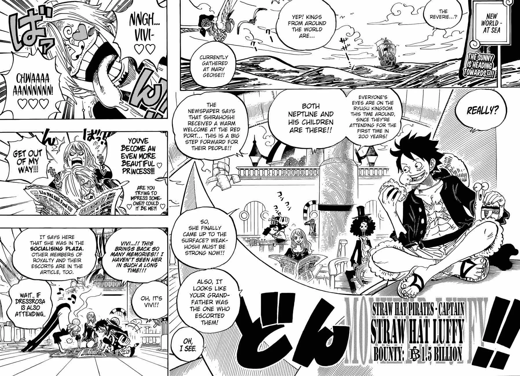 One Piece Chapter 910: Onwards to the Wano Country – Page 2