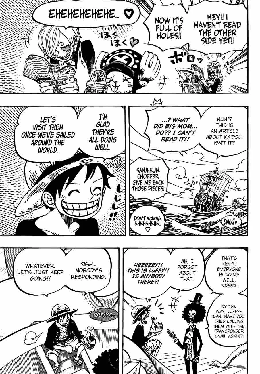 One Piece Chapter 910: Onwards to the Wano Country – Page 4