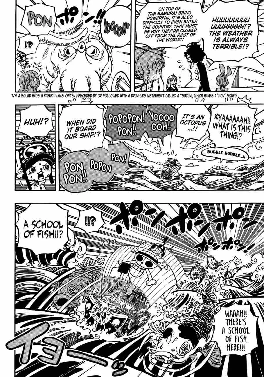 One Piece Chapter 910: Onwards to the Wano Country – Page 6