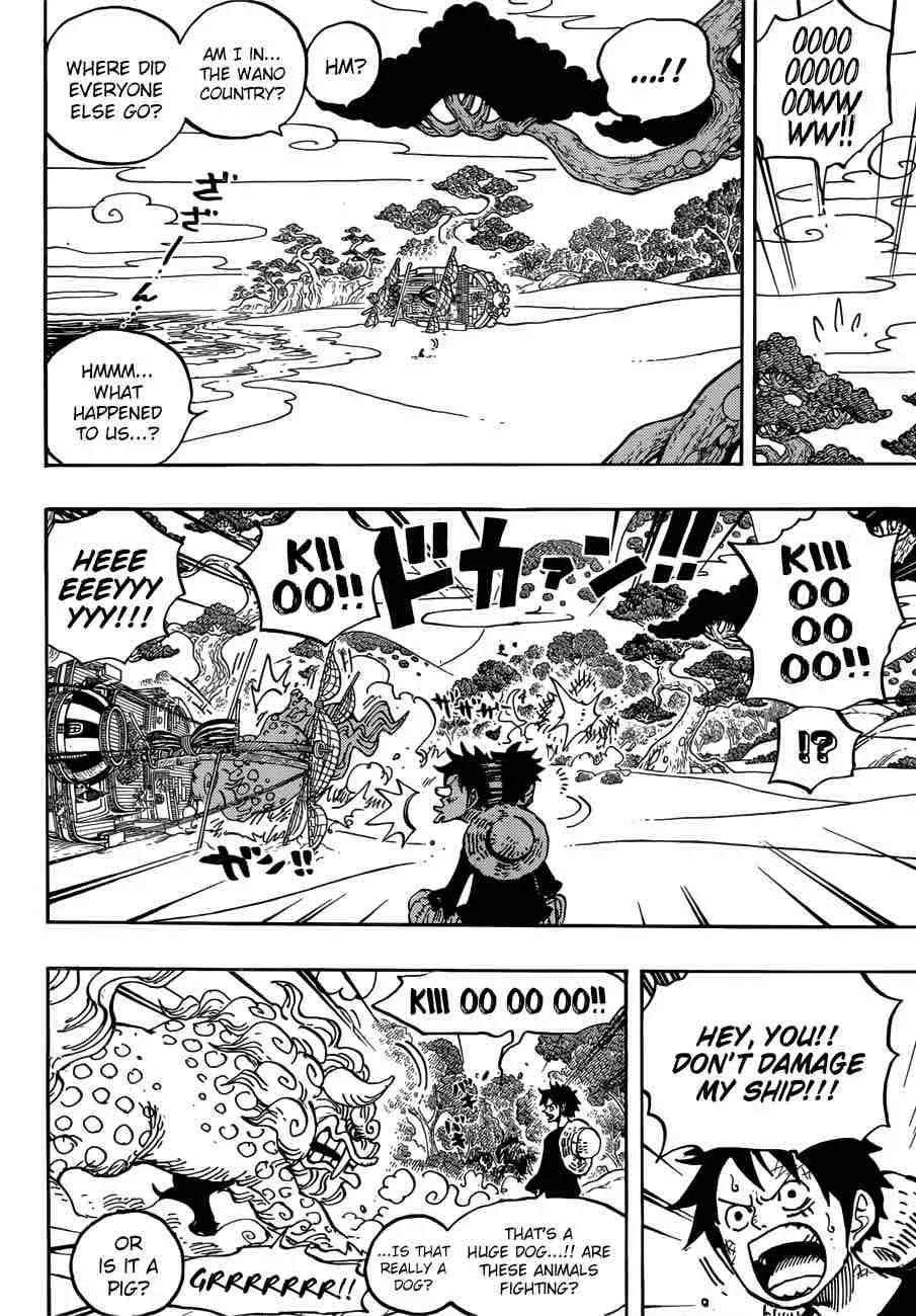 One Piece Chapter 910: Onwards to the Wano Country – Page 11