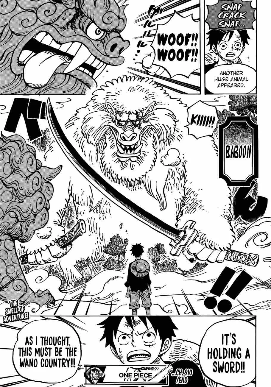 One Piece Chapter 910: Onwards to the Wano Country – Page 12