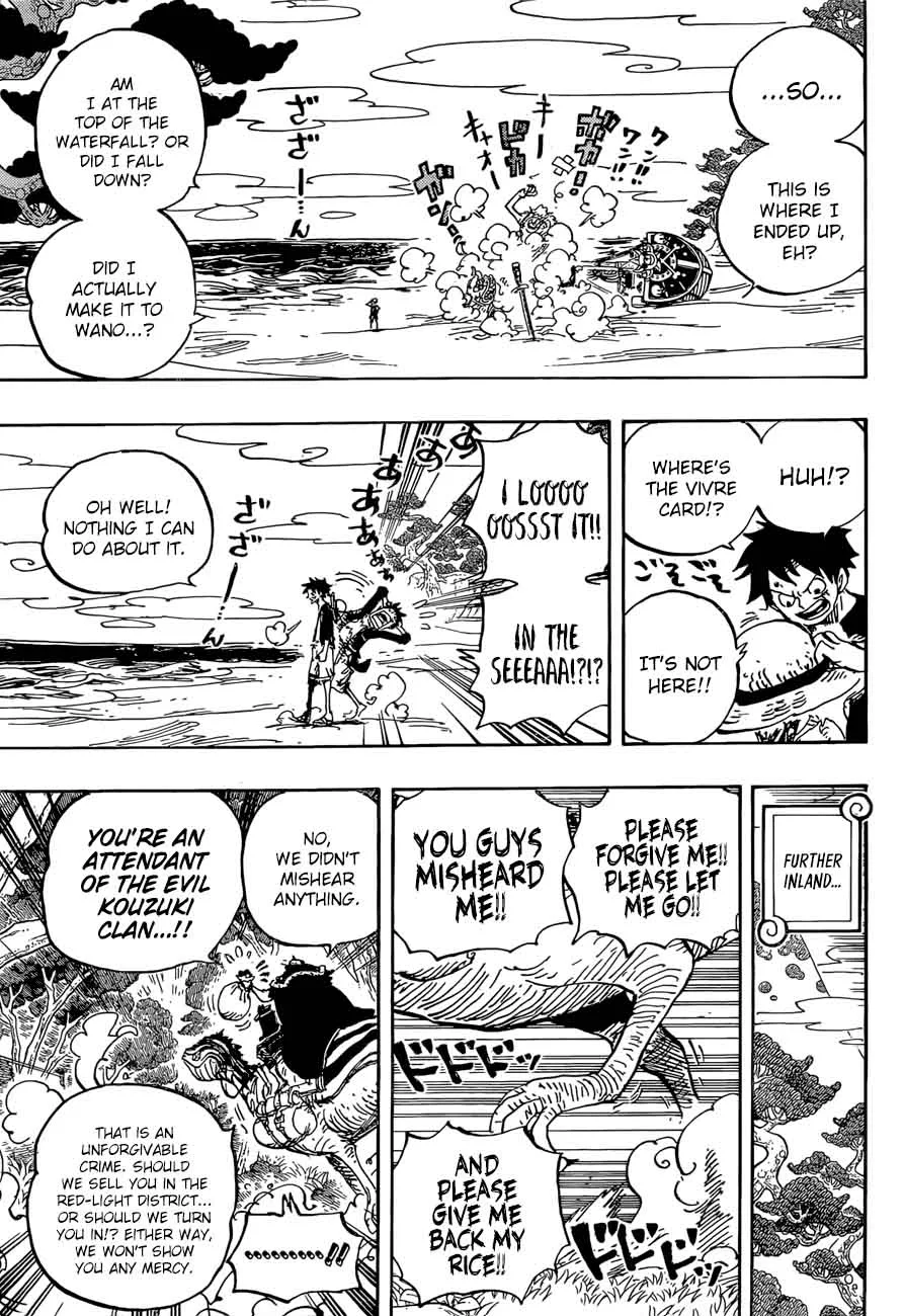 One Piece Chapter 911: A Great Adventure in the Land of the Samurai – Page 4
