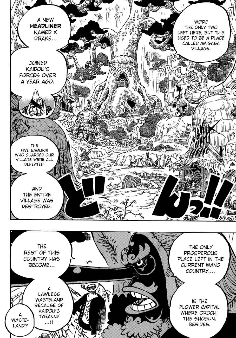 One Piece Chapter 912: Amigasa Village – Page 5