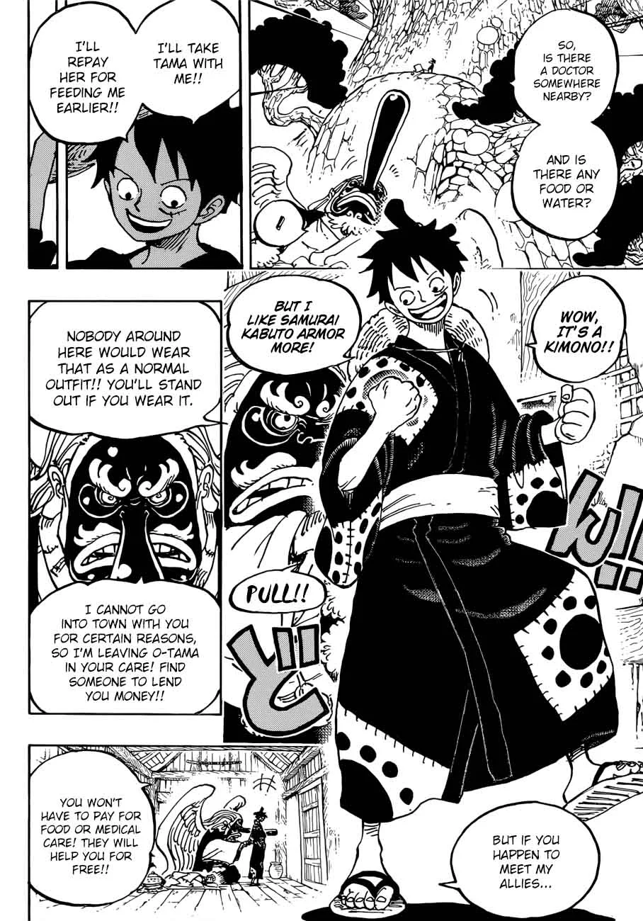 One Piece Chapter 912: Amigasa Village – Page 7