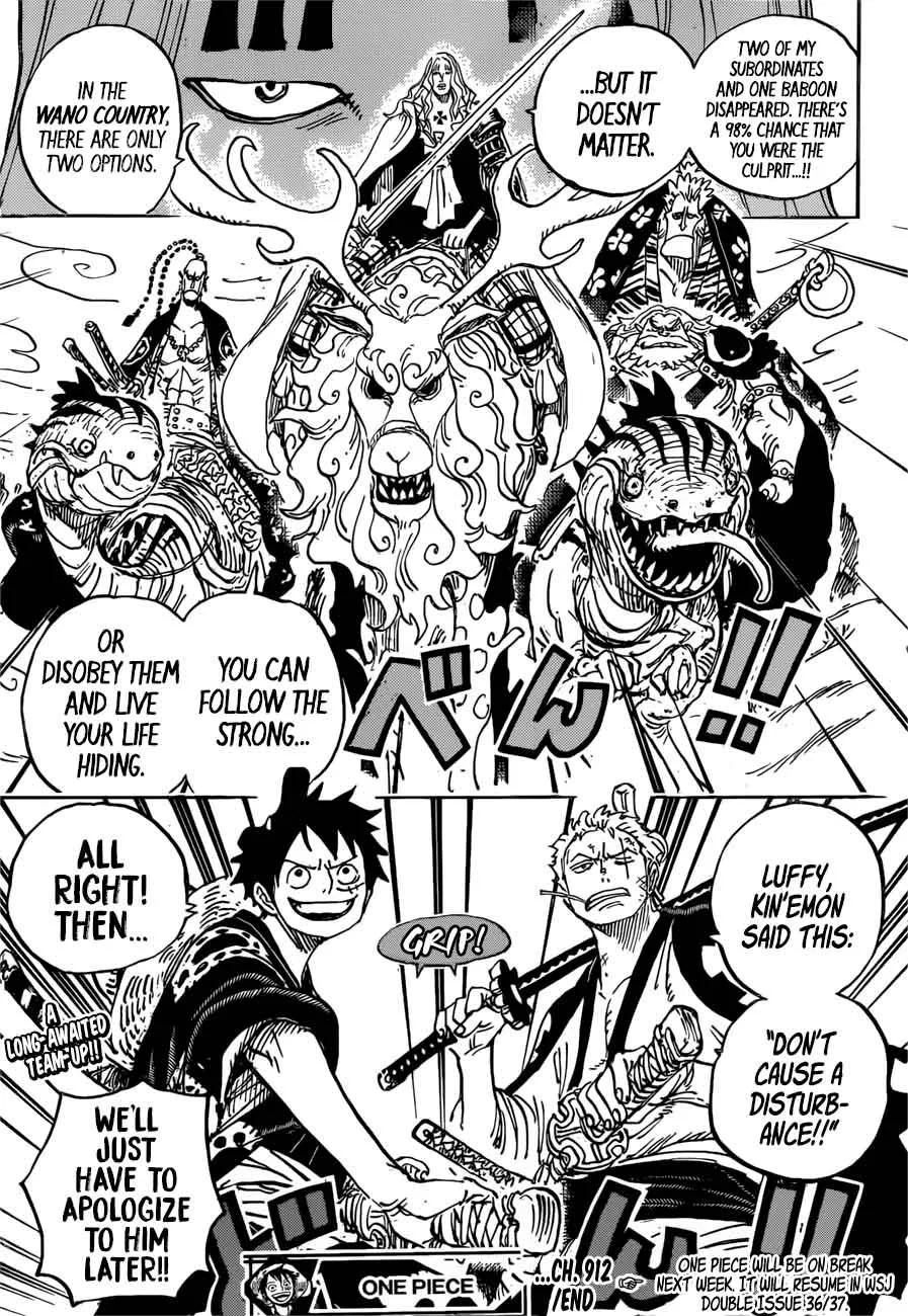One Piece Chapter 912: Amigasa Village – Page 18