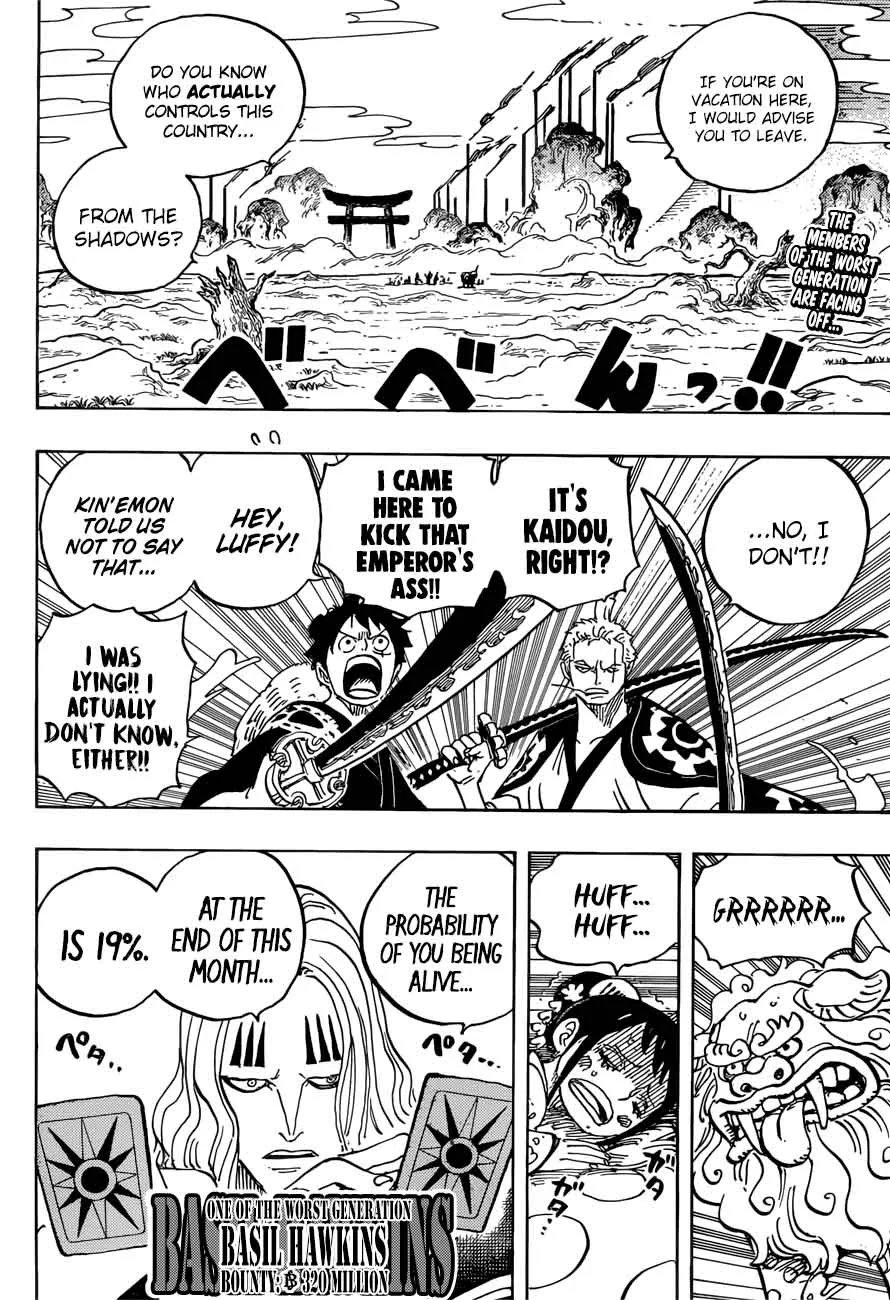 One Piece Chapter 913: Tsuru Repays the Favour – Page 2