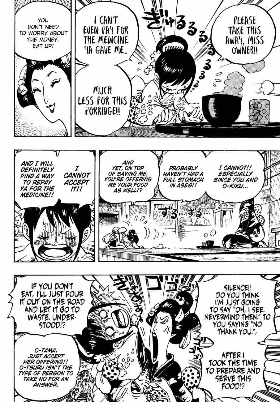 One Piece Chapter 914: Okobore, The Town of Leftovers – Page 4