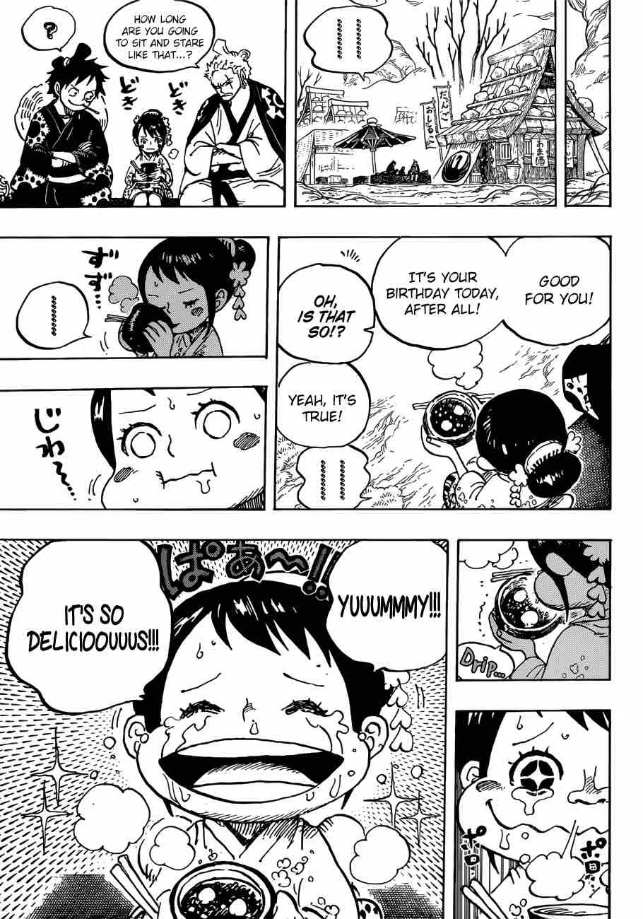 One Piece Chapter 914: Okobore, The Town of Leftovers – Page 5