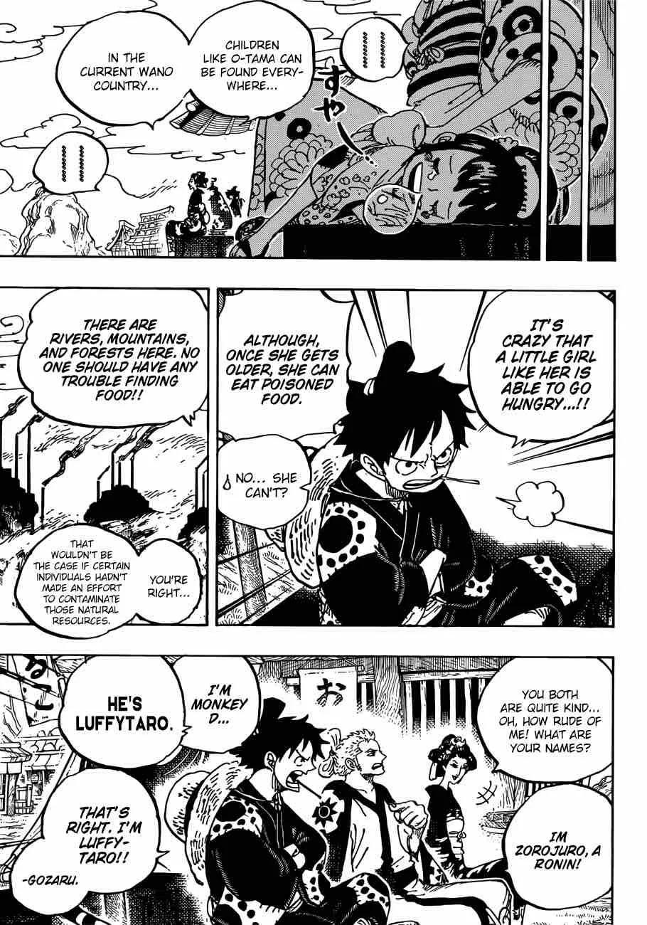 One Piece Chapter 914: Okobore, The Town of Leftovers – Page 7