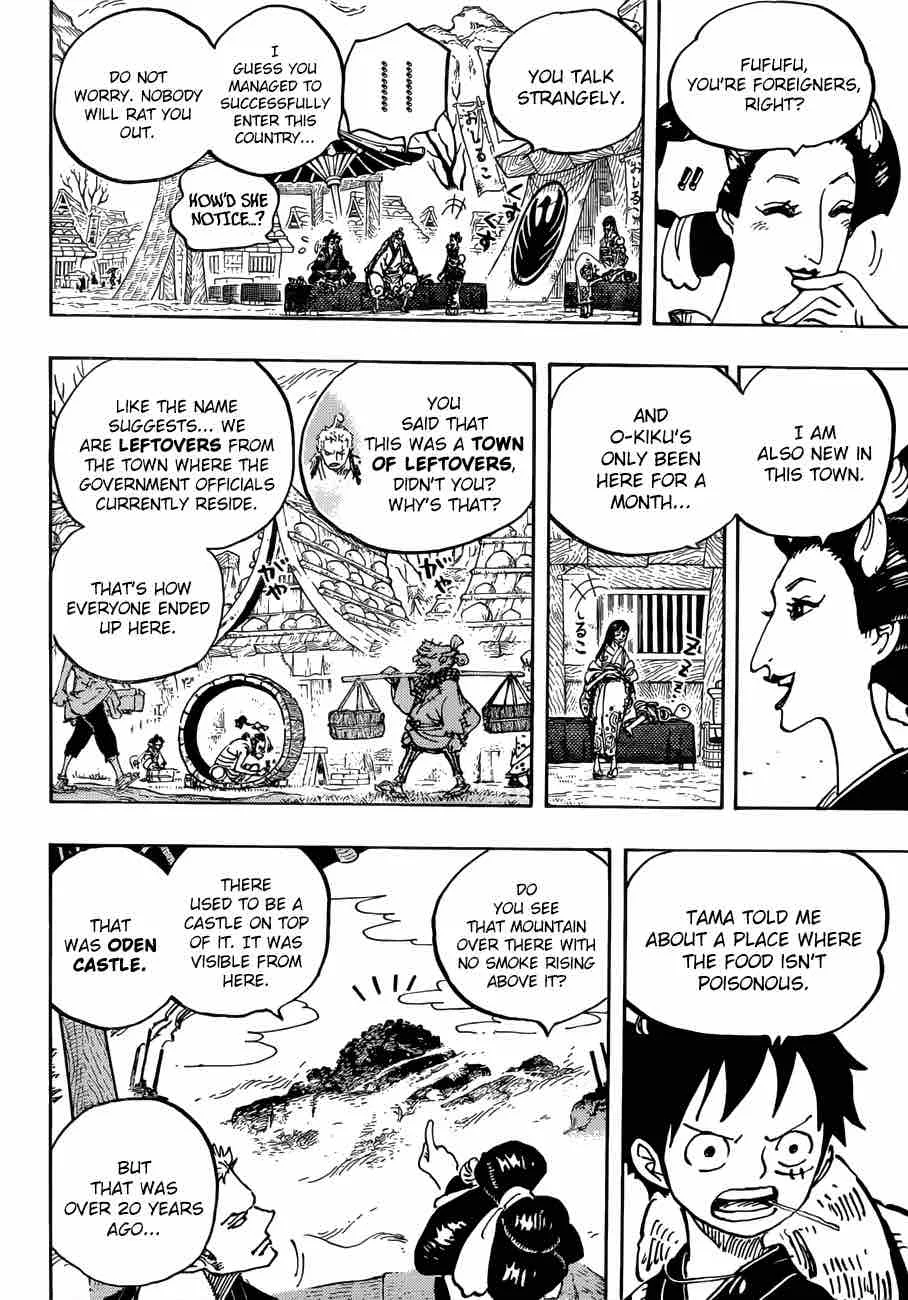 One Piece Chapter 914: Okobore, The Town of Leftovers – Page 8