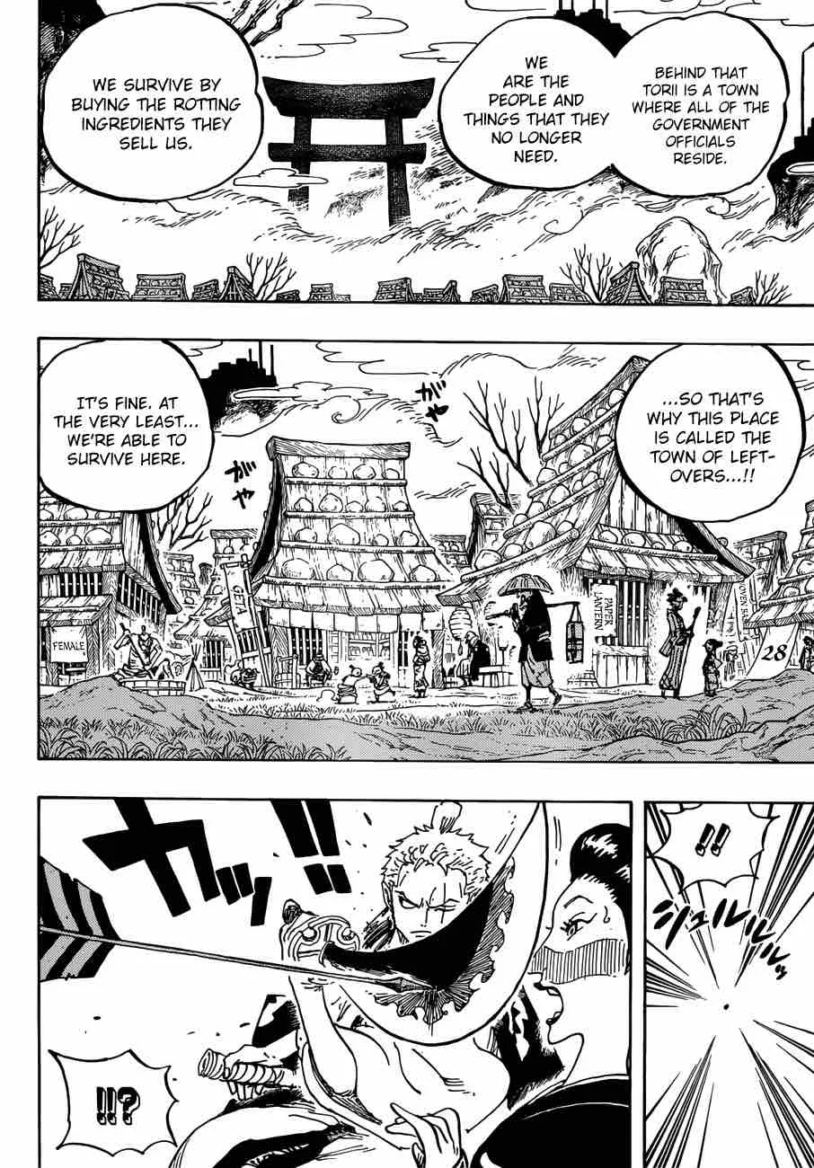 One Piece Chapter 914: Okobore, The Town of Leftovers – Page 10