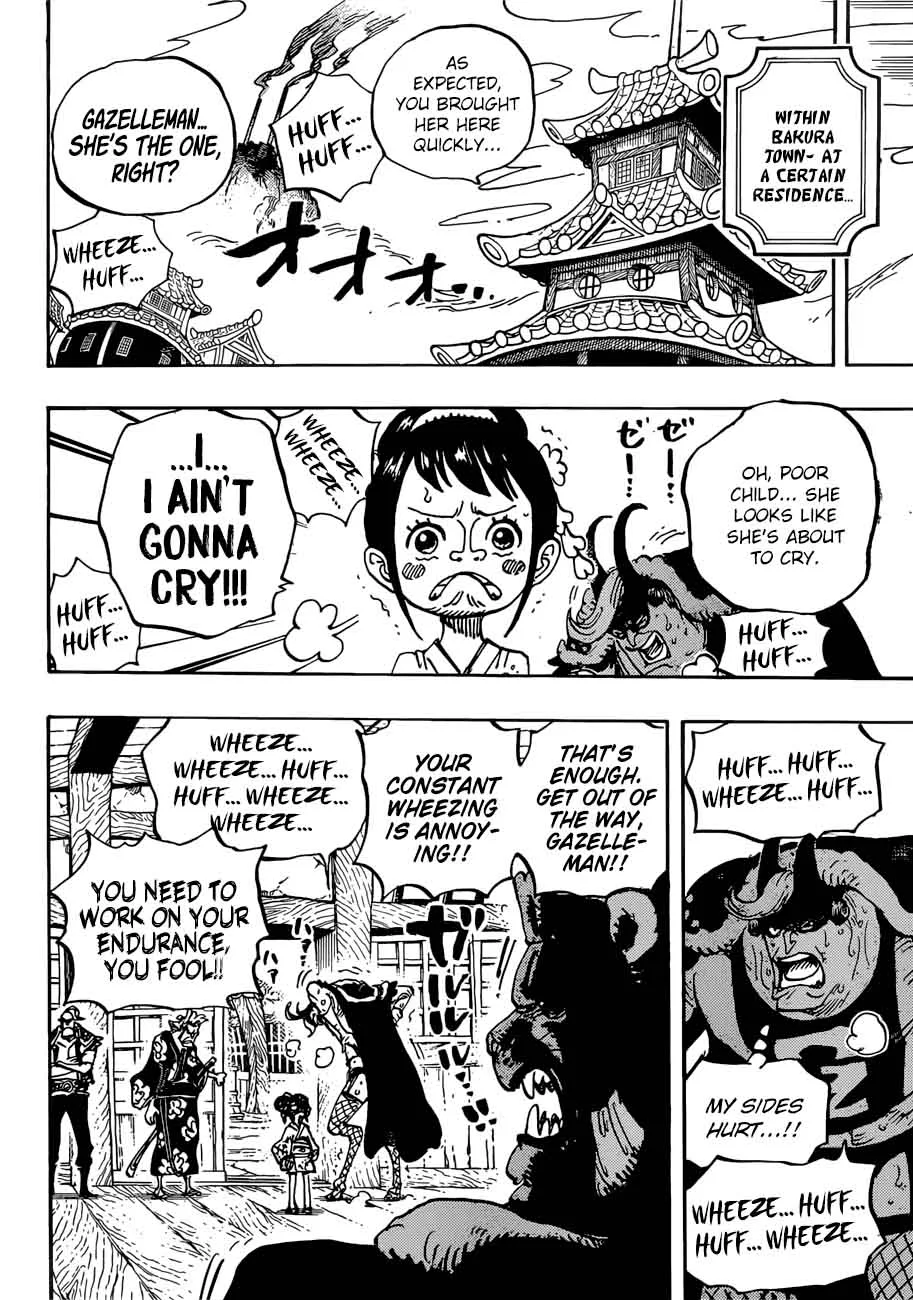 One Piece Chapter 915: Bakura Town – Page 4