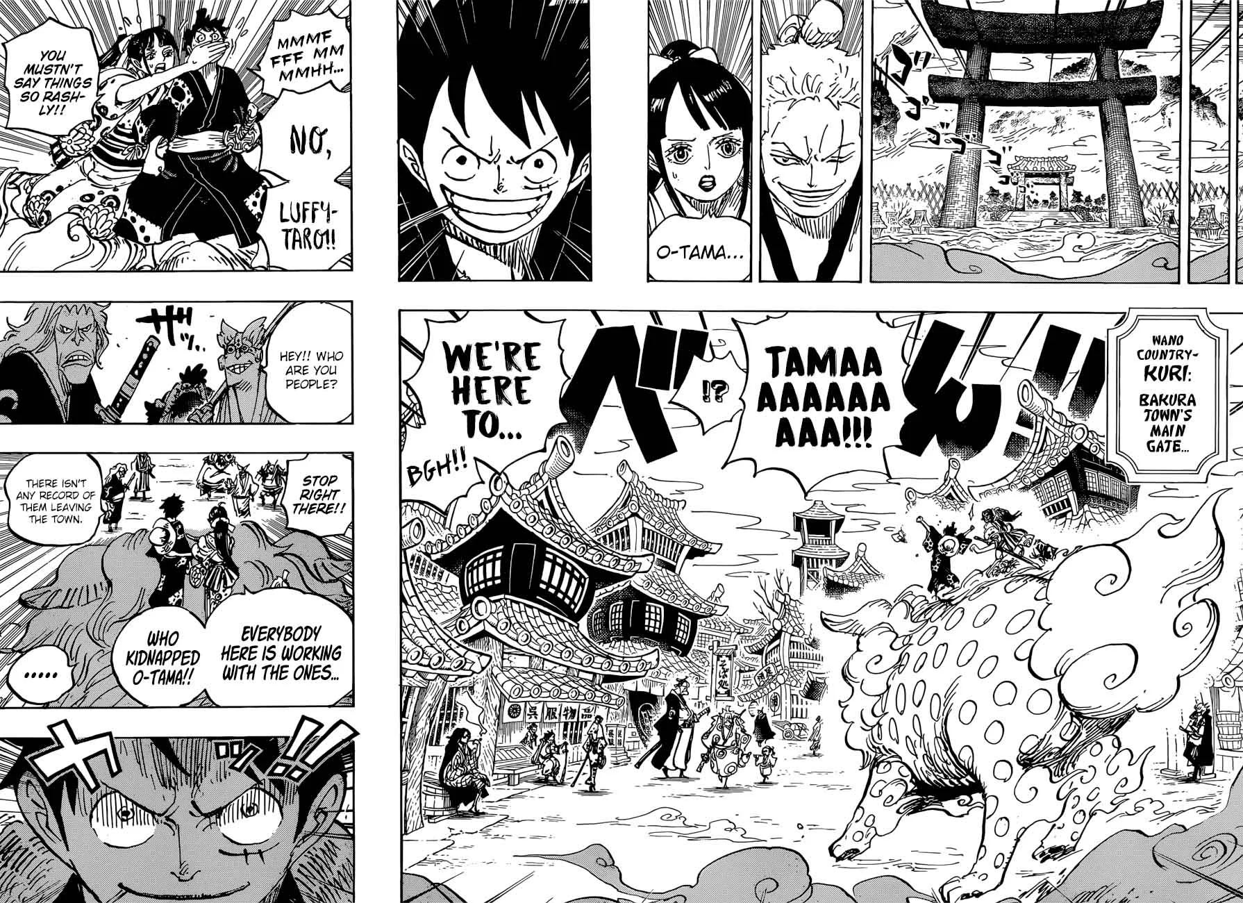 One Piece Chapter 915: Bakura Town – Page 8
