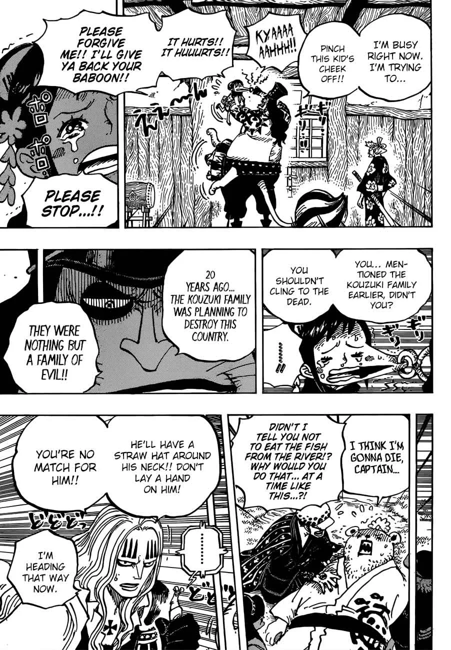 One Piece Chapter 916: A Great Sumo Match in The Wano Country – Page 11