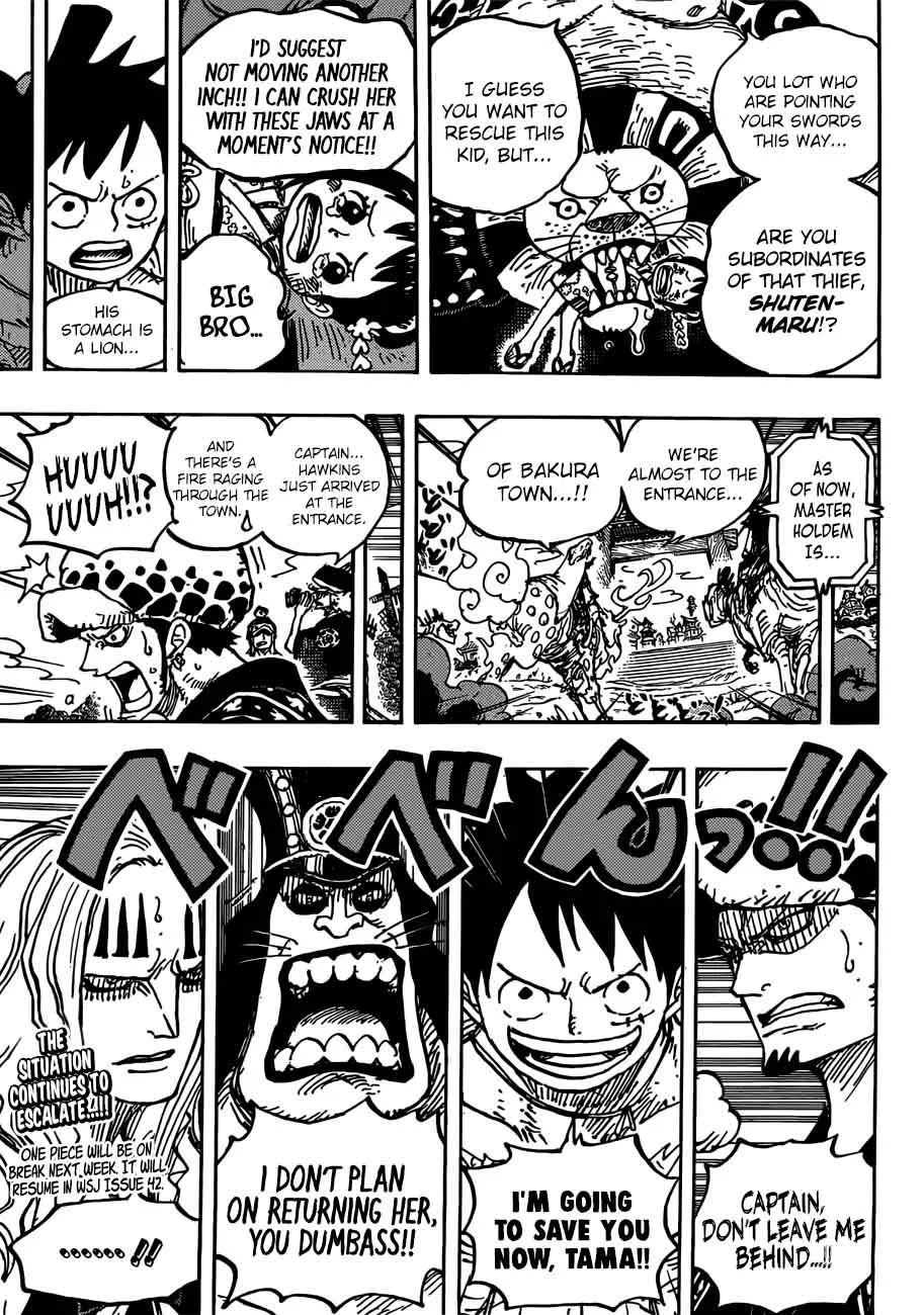 One Piece Chapter 916: A Great Sumo Match in The Wano Country – Page 18