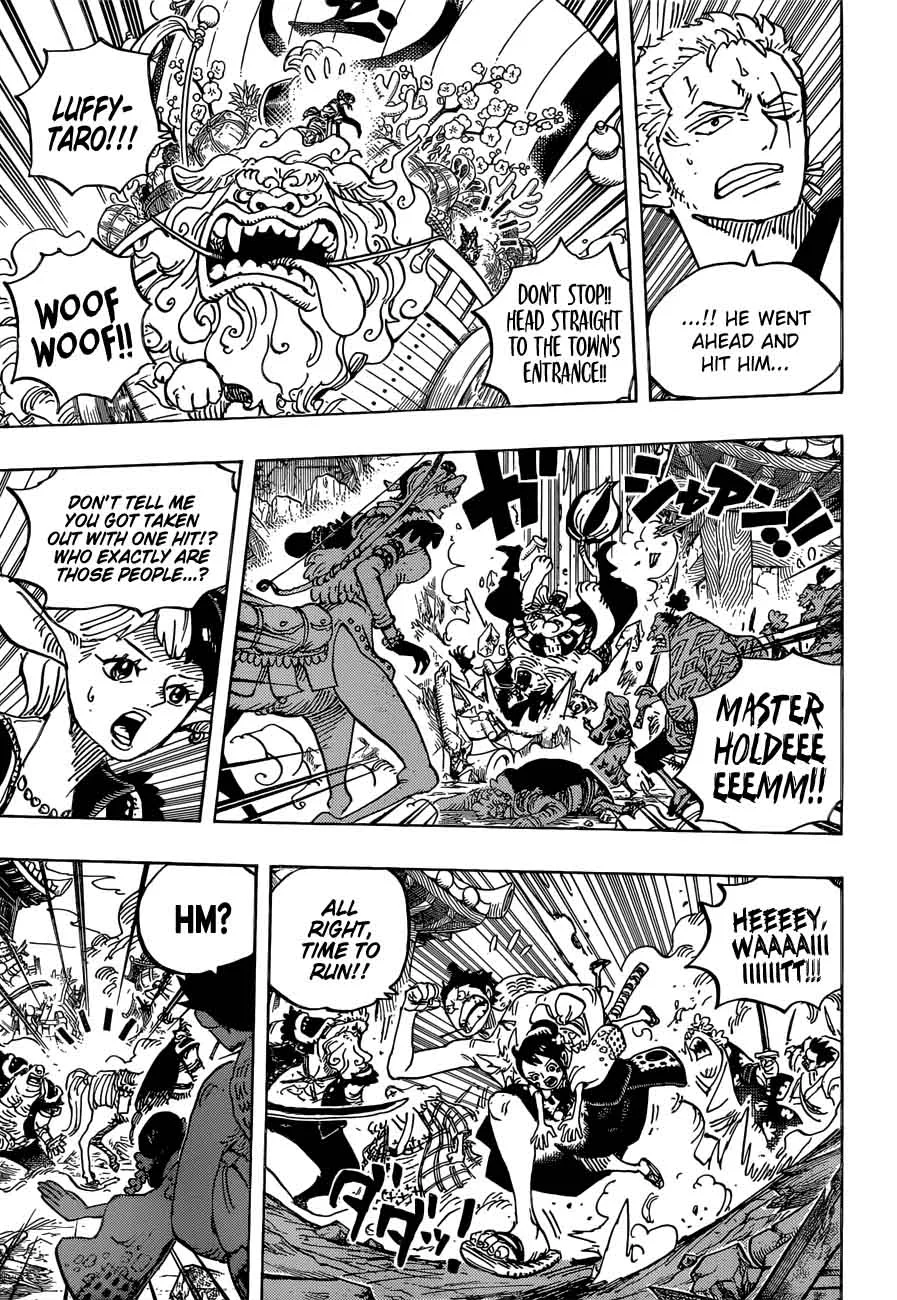 One Piece Chapter 918: Luffytaro Repays The Favour – Page 3