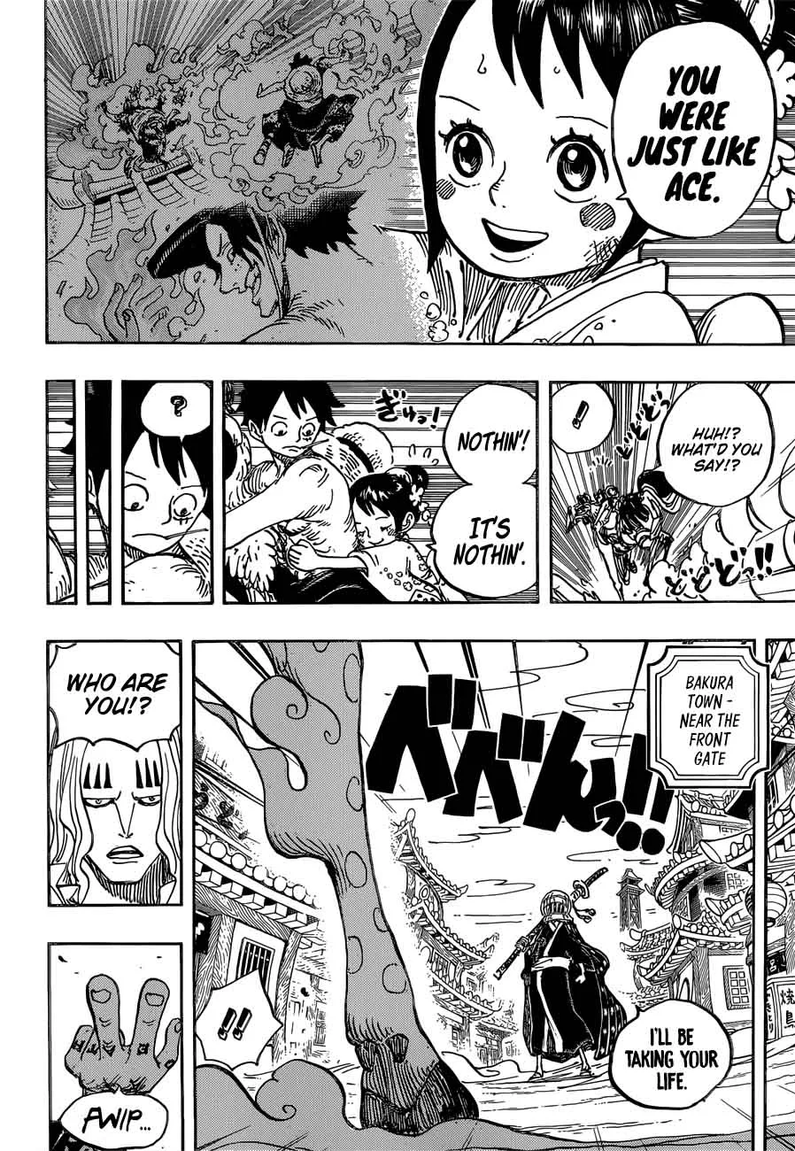 One Piece Chapter 918: Luffytaro Repays The Favour – Page 6