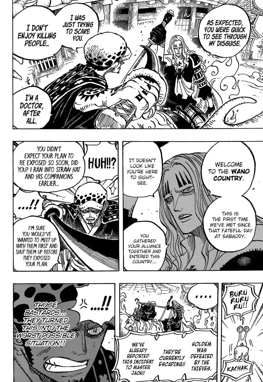 One Piece Chapter 918: Luffytaro Repays The Favour – Page 10