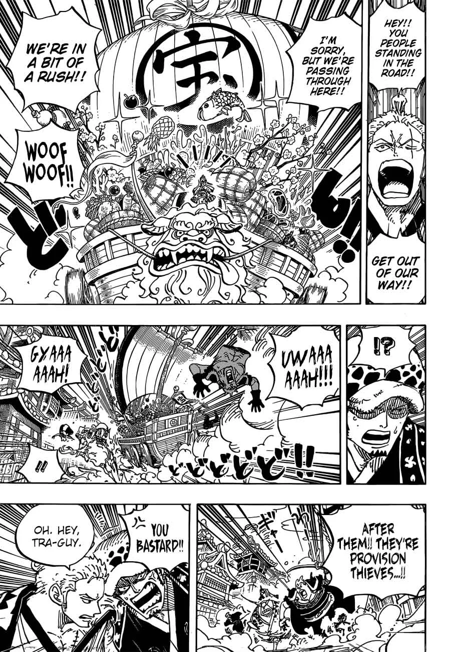 One Piece Chapter 918: Luffytaro Repays The Favour – Page 11