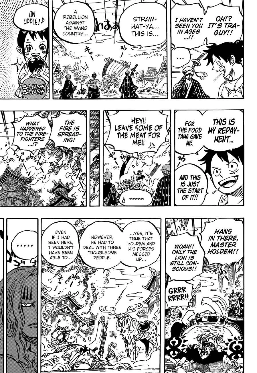 One Piece Chapter 918: Luffytaro Repays The Favour – Page 14