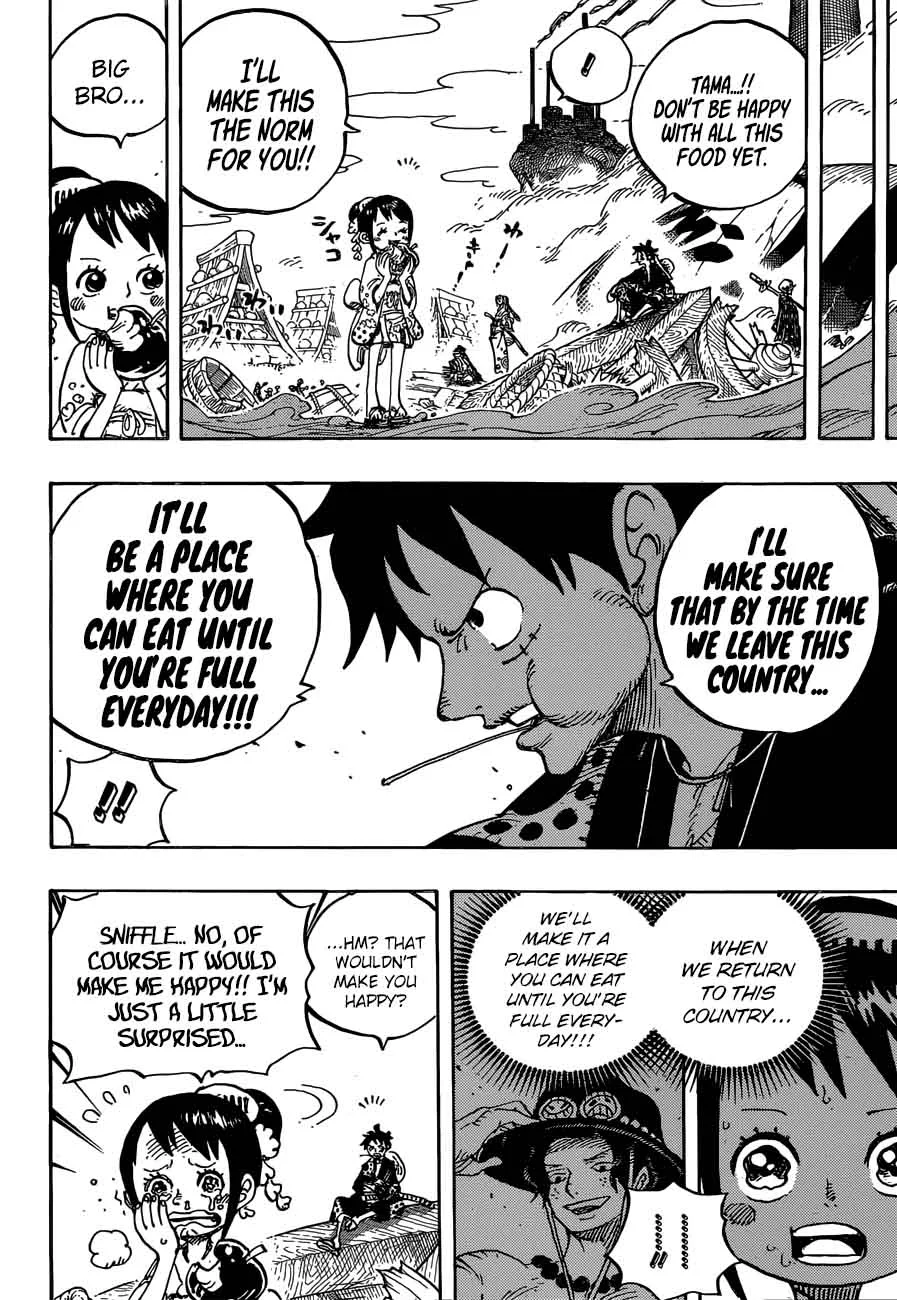 One Piece Chapter 918: Luffytaro Repays The Favour – Page 15