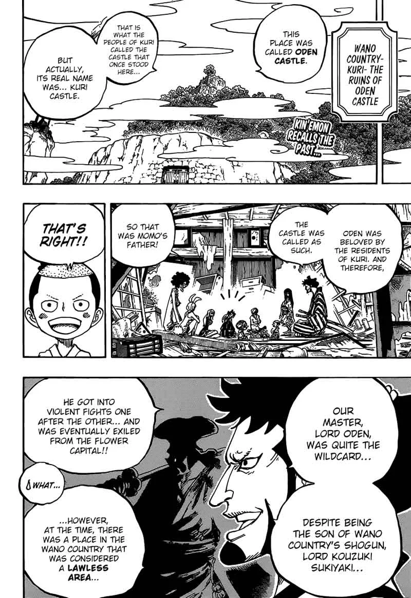 One Piece Chapter 920: I Love Oden – Page 2