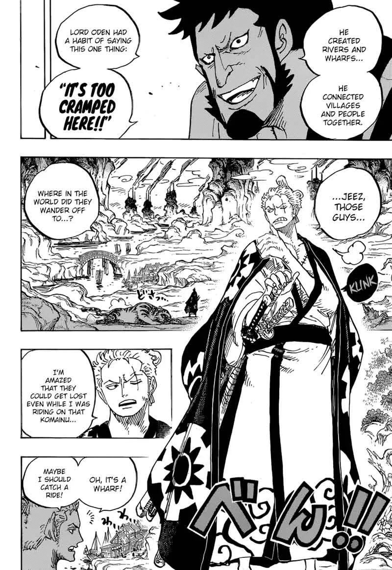 One Piece Chapter 920: I Love Oden – Page 4