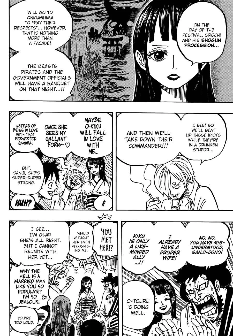 One Piece Chapter 921: Shutenmaru – Page 4