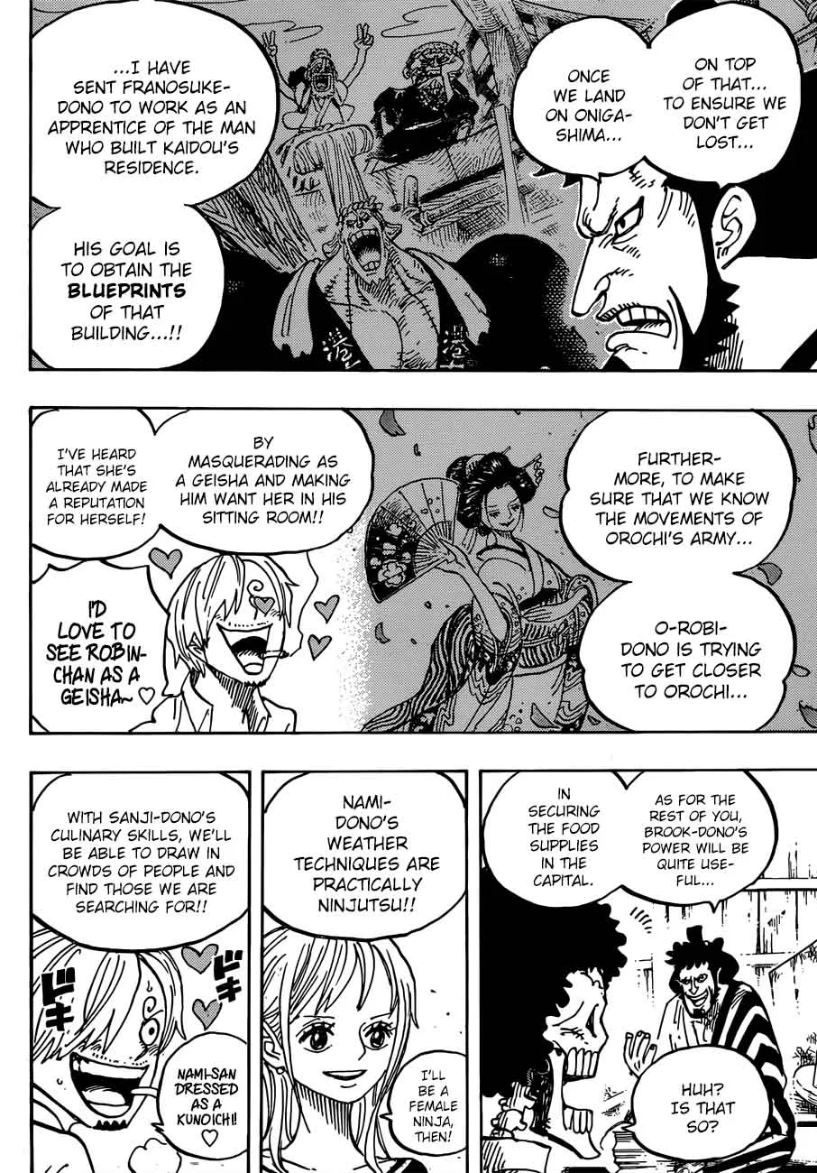 One Piece Chapter 921: Shutenmaru – Page 6