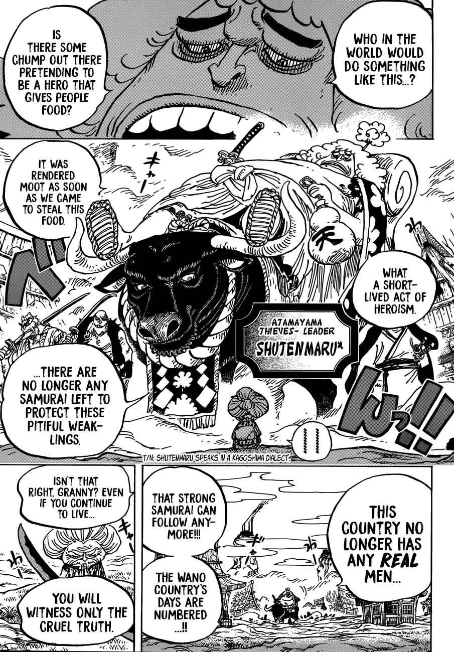 One Piece Chapter 921: Shutenmaru – Page 11