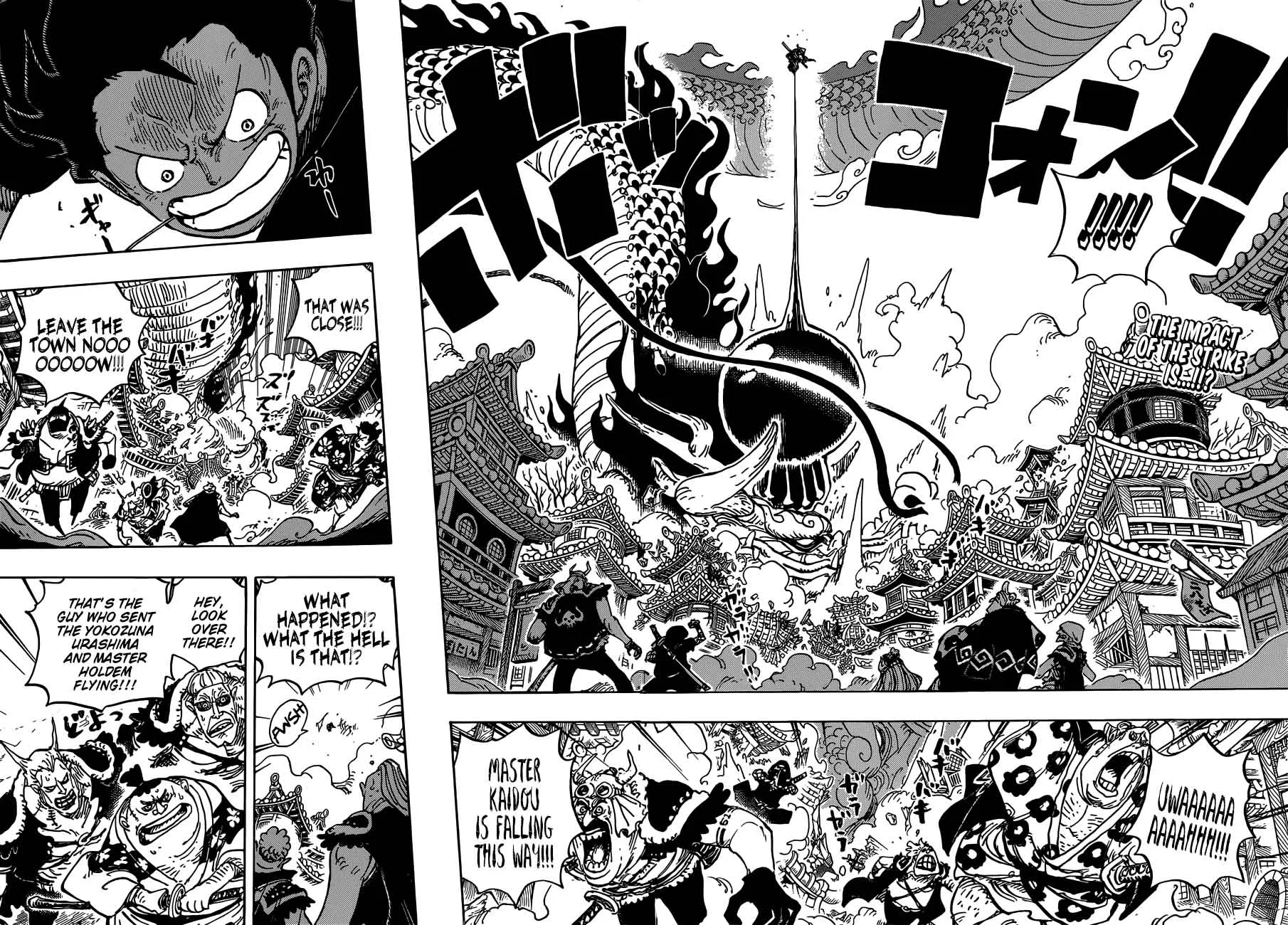 One Piece Chapter 923: Emperor Kaidou vs Luffy – Page 2