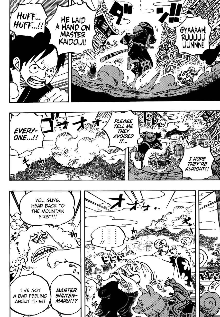 One Piece Chapter 923: Emperor Kaidou vs Luffy – Page 3