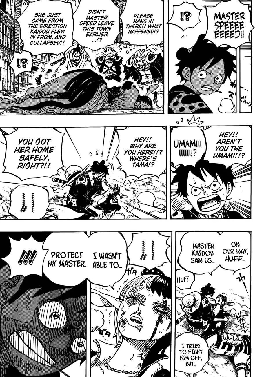 One Piece Chapter 923: Emperor Kaidou vs Luffy – Page 4