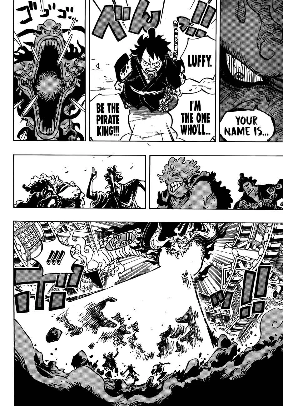 One Piece Chapter 923: Emperor Kaidou vs Luffy – Page 7