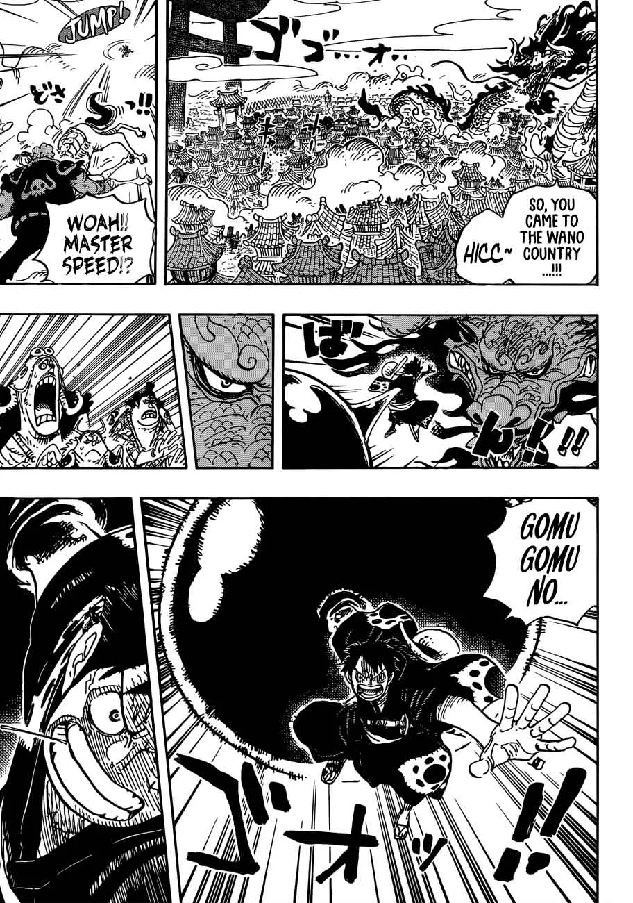 One Piece Chapter 923: Emperor Kaidou vs Luffy – Page 8