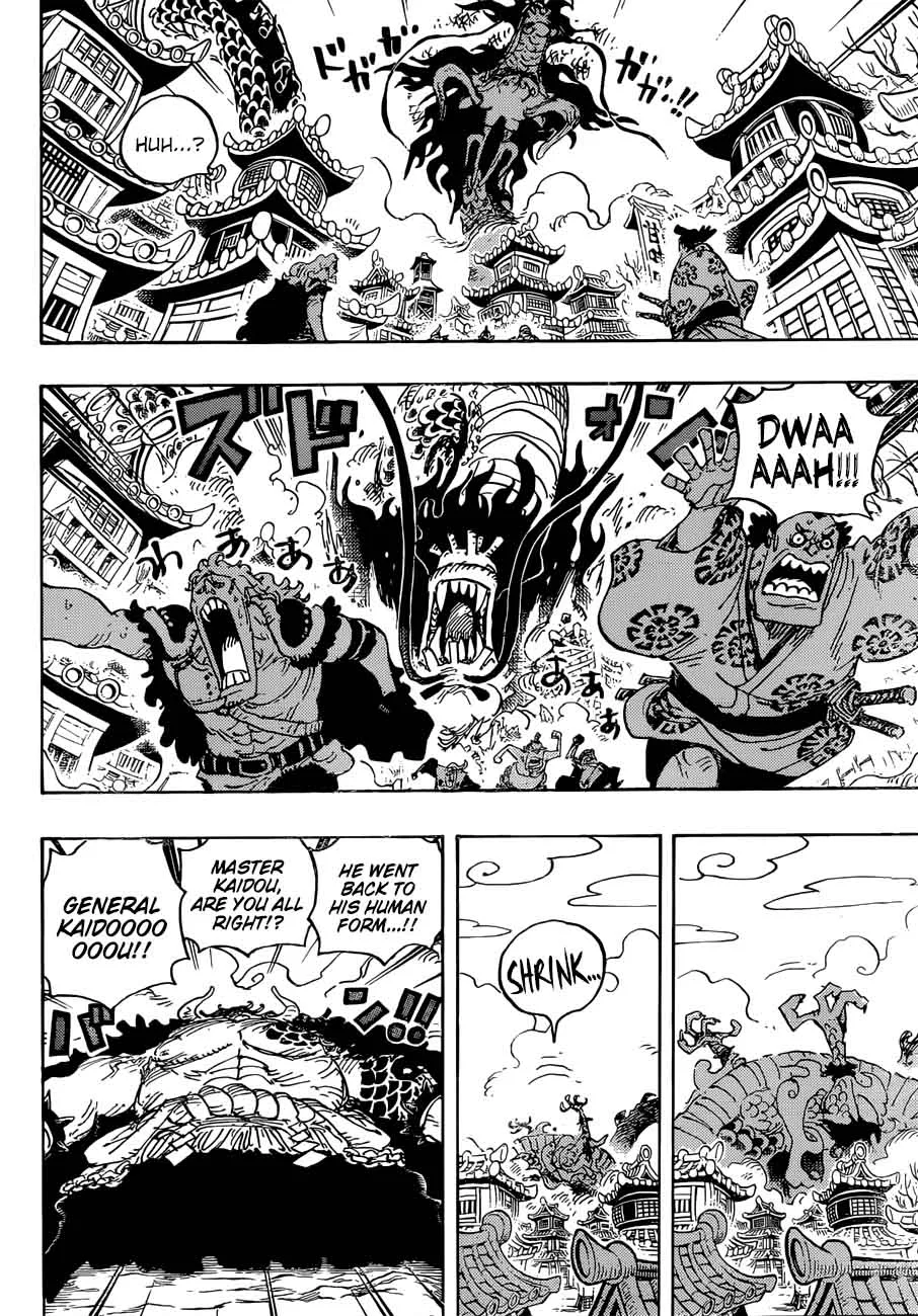 One Piece Chapter 923: Emperor Kaidou vs Luffy – Page 10