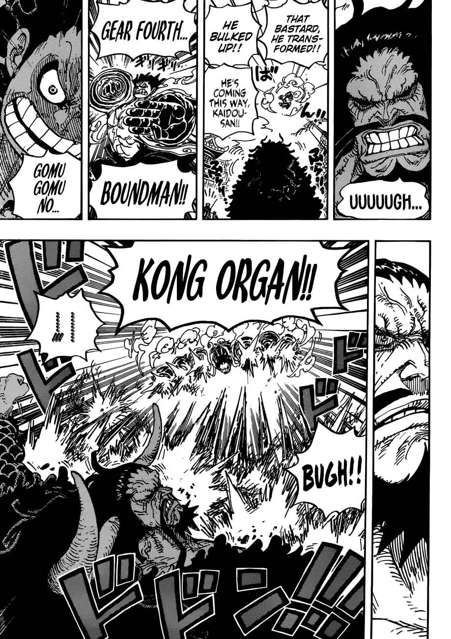 One Piece Chapter 923: Emperor Kaidou vs Luffy – Page 11