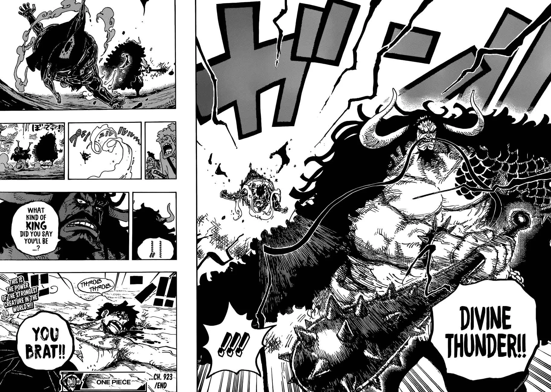 One Piece Chapter 923: Emperor Kaidou vs Luffy – Page 13